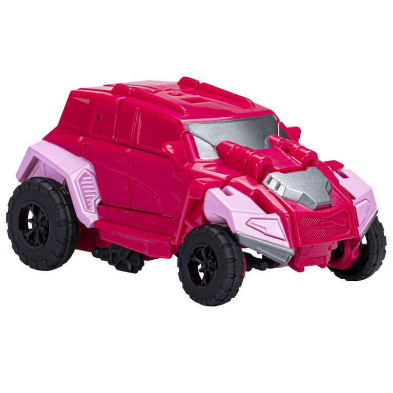 Transformers EarthSpark, figurine articulée Elita-1 de 12,5 cm de classe Guerrier, jouet robot
