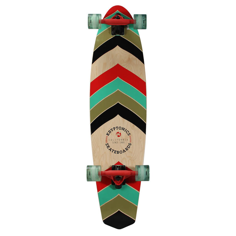Kryptonics 36" Longboard Complete Skateboard