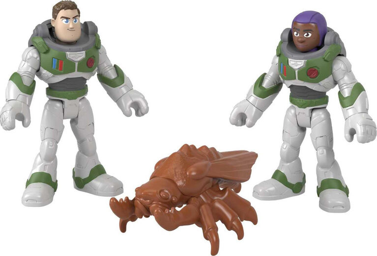 Imaginext Buzz Lightyear and Alisha Hawthorne featuring Disney and Pixar Lightyear