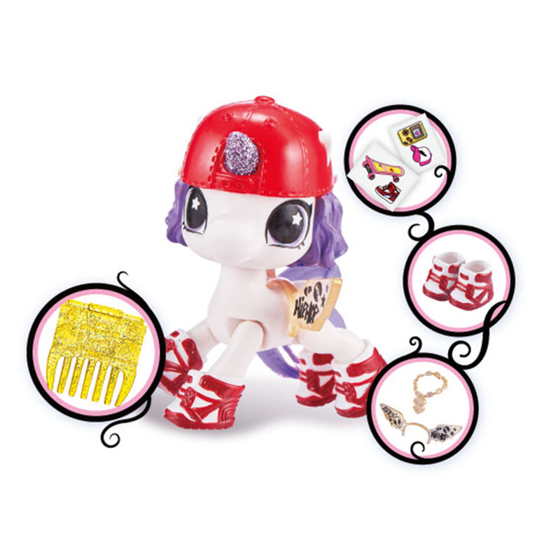 5 Surprise Unicorn Squad Series 3 Fairy Unicorns Mystery Collectible Capsule by ZURU