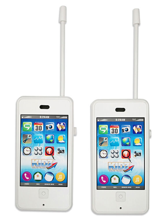 Kidz White Cell Phone/Walkie Talkie | Toys R Us Canada