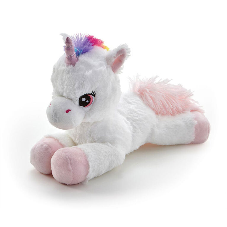 Snuggle Buddies 15" Lying Soft Rainbow Unicorn - R Exclusive - Colors and styles may vary - one per purchase