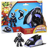 Marvel Iron Man and his Awesome Friends Black Panther Plane Action Figure & Toy Vehicle