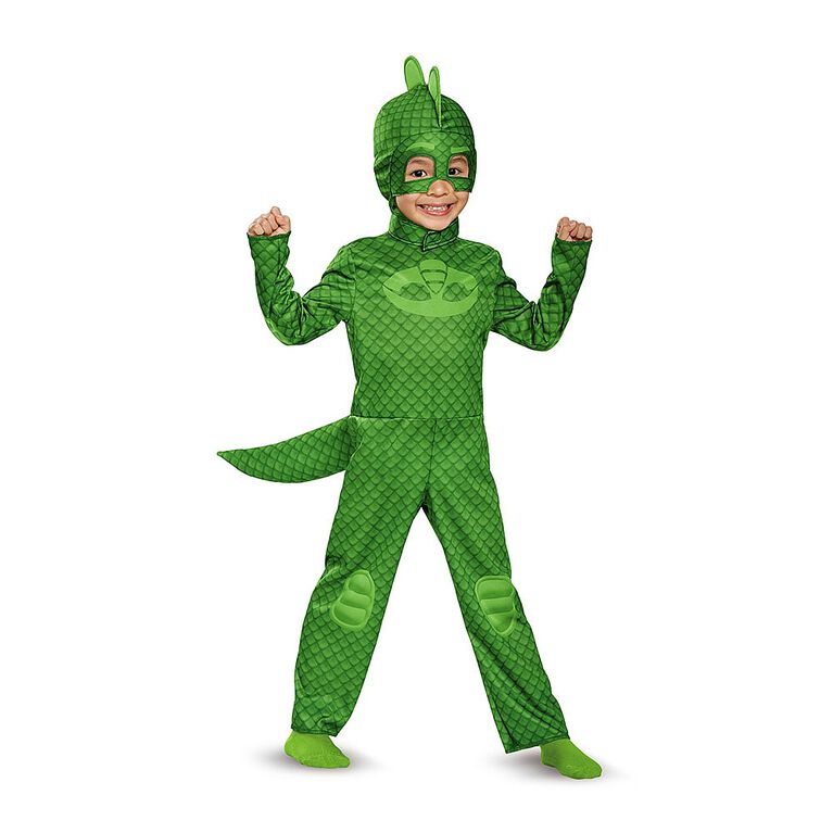 PJ Masks Gekko Classic Costume - Size 3-4T