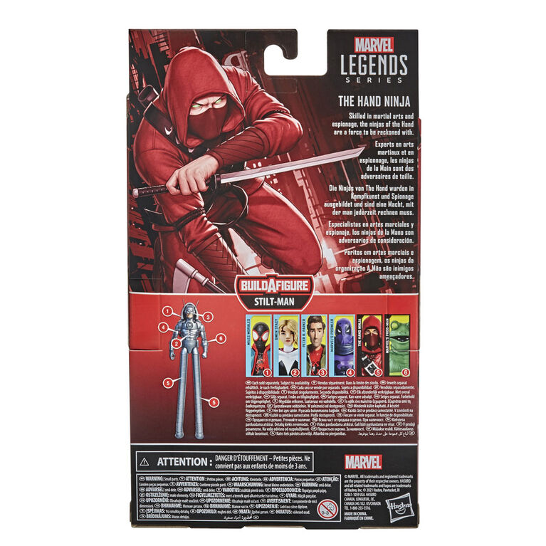 Hasbro Marvel Legends Series Spider-Man The Hand Ninja 6-inch Collectible Action Figure Toy