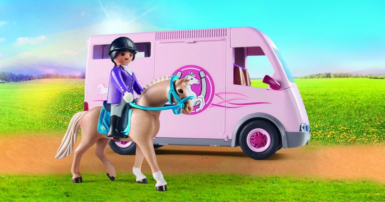 Playmobil - Horse Transporter with Trainer