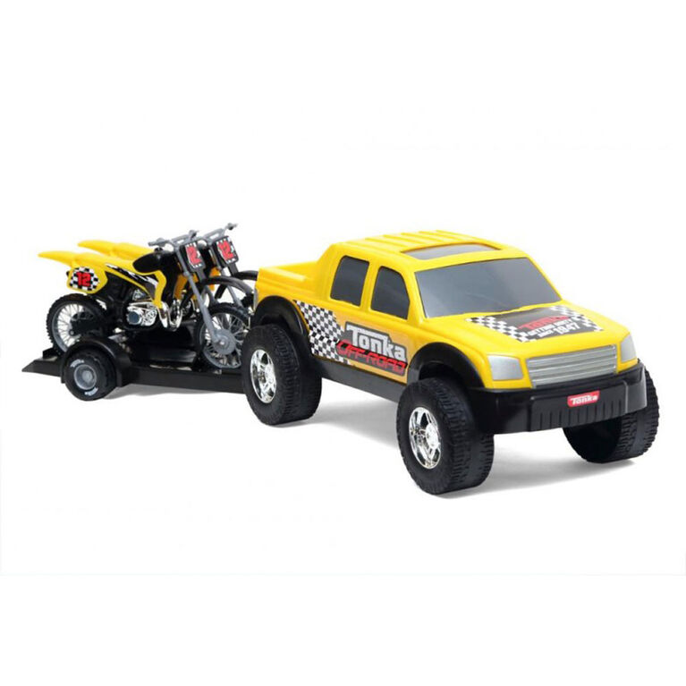 Tonka Off Road 4X4 Hauler - Motorcycle - Styles Vary