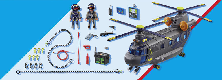 Playmobil - Tactical Police Large Helicopter
