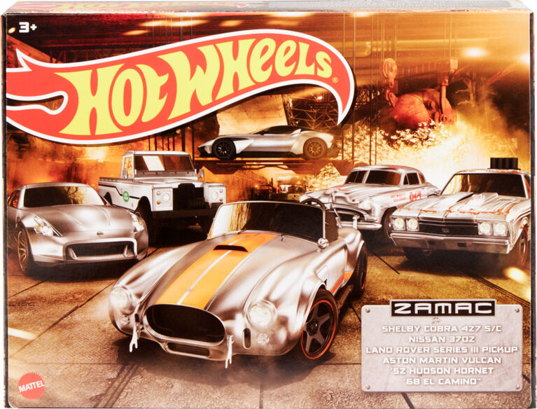 Hot Wheels Zamac Multipacks of 6 Toy Cars
