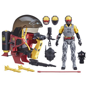 G.I. Joe Classified Series, Python Patrol Tele-Viper & véhicule Cobra Flight Pod (Trubble Bubble) 98, avec 12 accessoires - Notre exclusivité