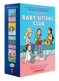 The Baby-sitters Club #1-4 Graphic Novel Box Set - Édition anglaise