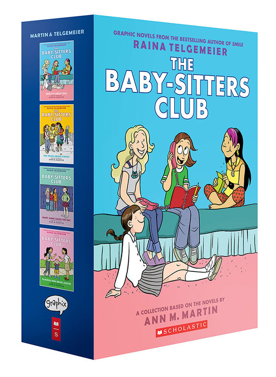 The Baby-sitters Club #1-4 Graphic Novel Box Set - English Edition