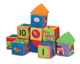 Melissa & Doug - Match & Build Blocks - styles may vary