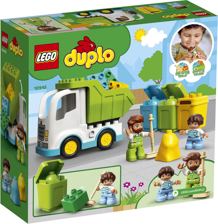 LEGO DUPLO Town Garbage Truck and Recycling 10945 (19 pieces)