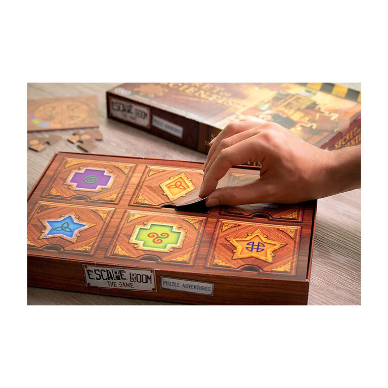 Escape Room The Game, Puzzle Adventures: Secret of The Scientist Jigsaw Puzzle and Escape Room Board Game - English Edition