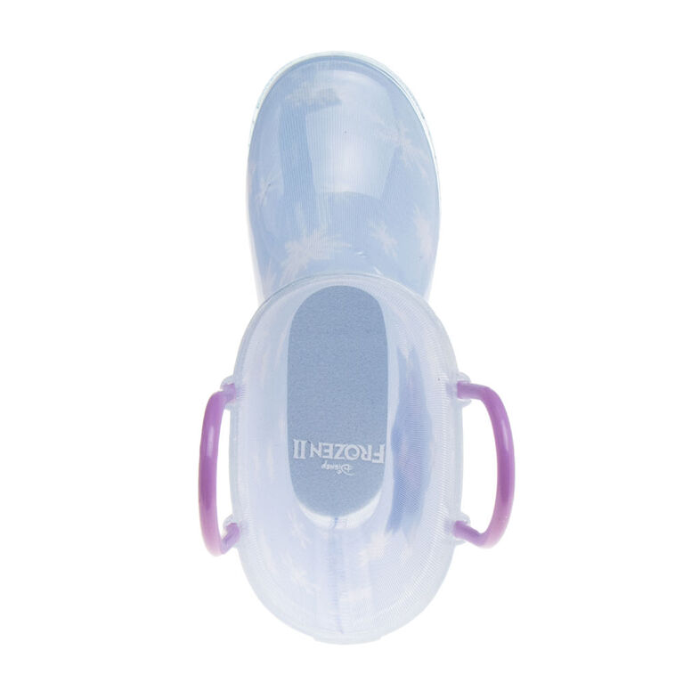 Frozen Blue Rain Boots
