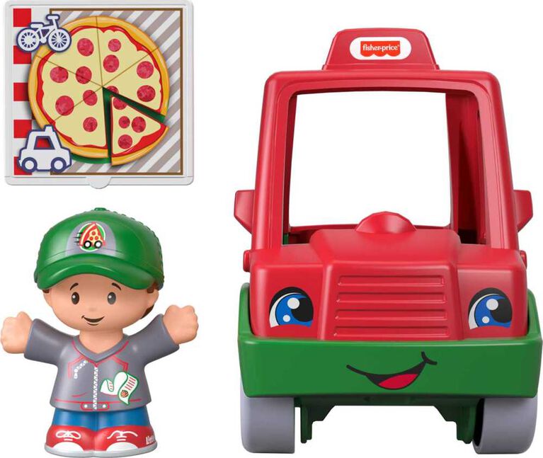 Fisher-Price Little People Have a Slice Pizza Delivery Car