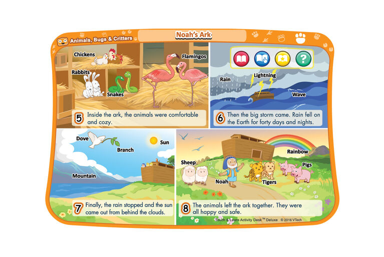 VTech Activity Desk Expansion Pack Animals, Bugs & Critters  - English Edition