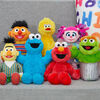 Sesame Street Friends 8-inch Elmo Sustainable Plush Stuffed Animal