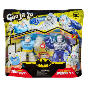 Heroes Of Goo Jit Zu Dc S4 Versus Pack Arctic Attack Batman Vs Mr. Freeze