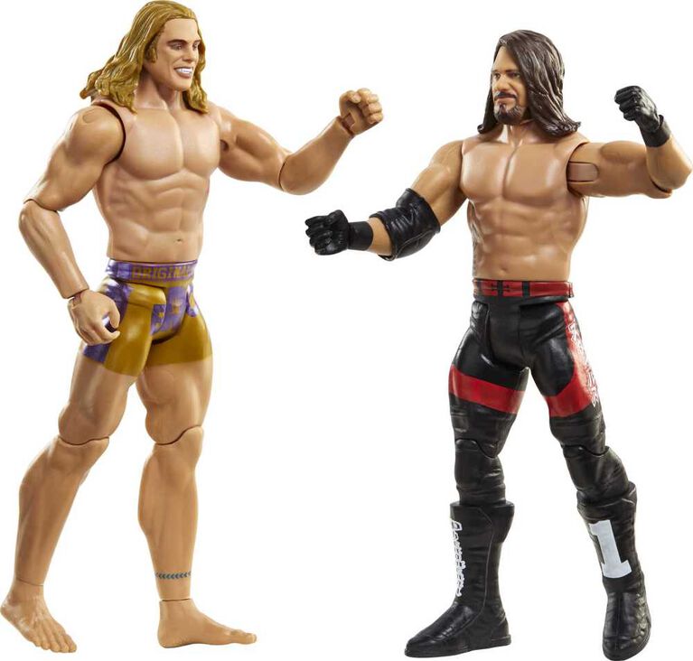 WWE AJ Styles vs Matt Riddle Championship Showdown 2-Pack Action Figures
