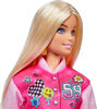 Barbie I Love School Toy Set with & 7 Accessories, Blonde Fashion Doll Wears Removable Look