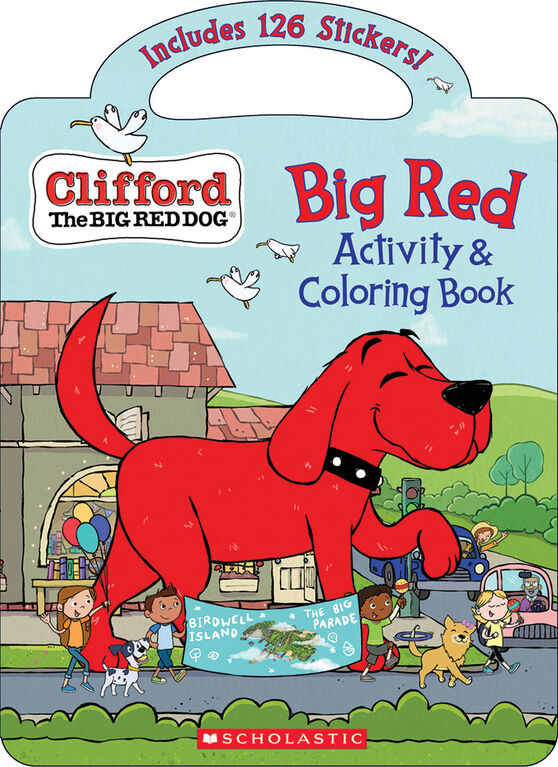 Scholastic - Clifford: Big Red Activity & Coloring Book - Édition anglaise