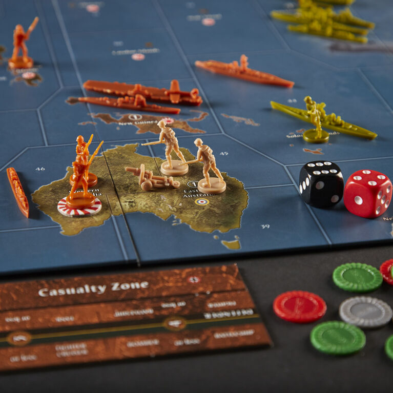 Avalon Hill Axis and Allies 1942 Second Edition WWII Strategy Board Game - English Edition