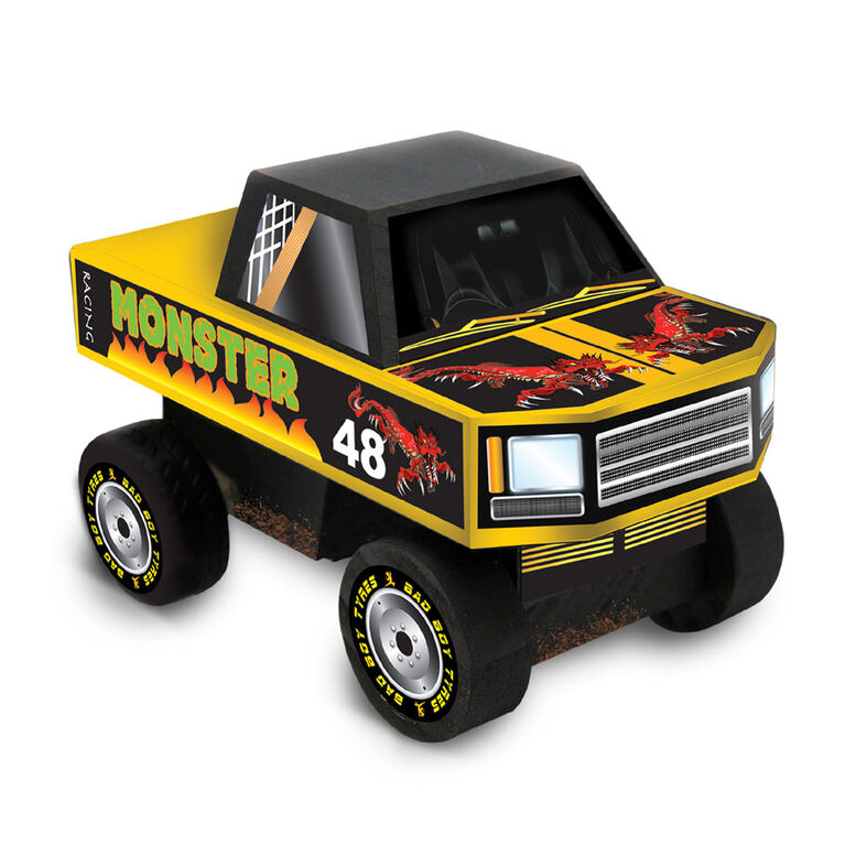 Wood WorX Mini Monster Truck