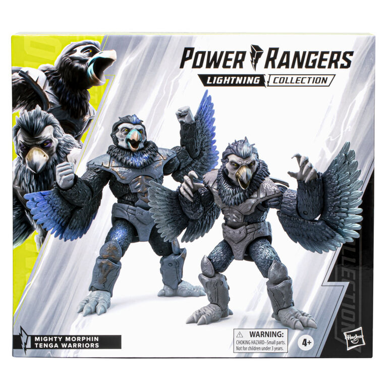 Power Rangers Lightning Collection Mighty Morphin Tenga Warriors Pack 6-Inch Action Figure Toys