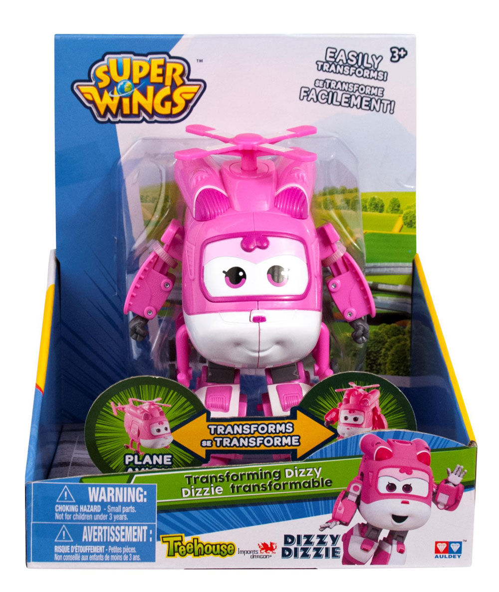 Super Wings Transforming Planes Dizzy English Edition