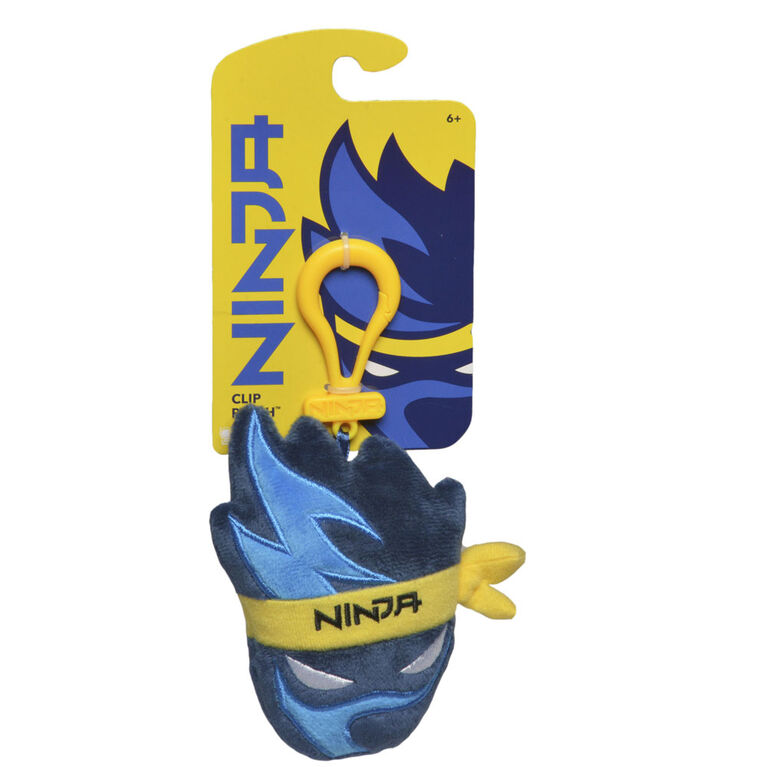 Ninja Clip-On Plush