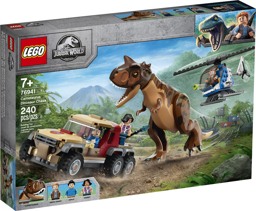 Lego jurassic world carnotaurus set discount