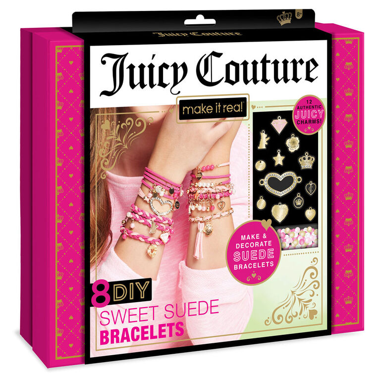Bracelets romantique en suède Juicy Couture - Édition anglaise