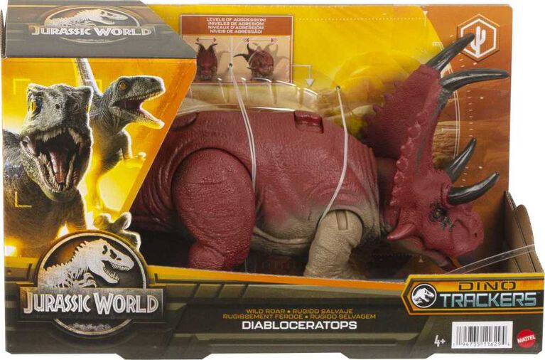 Jurassic World-Diabloceratops Rugissement Féroce-Figurine