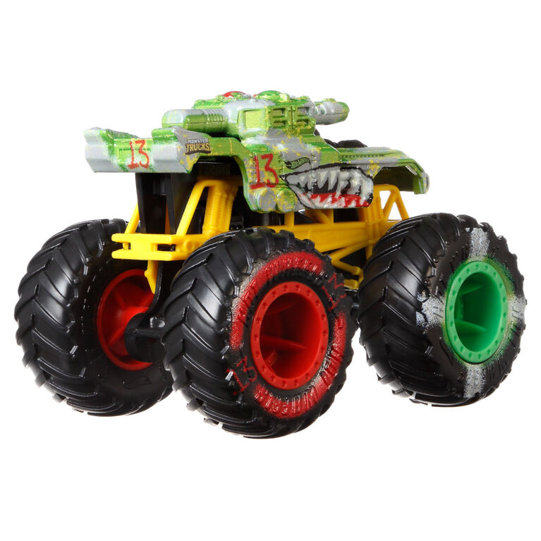 Hot Wheels Monster Trucks Vehicle 2-Pack - Invader