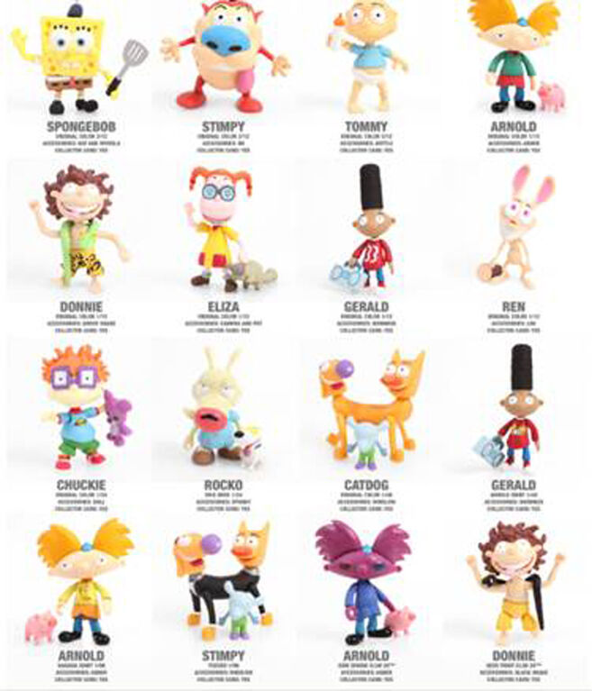 Loyal Subjects - Nickelodeon Splat Collection -  les motifs peuvent varier.