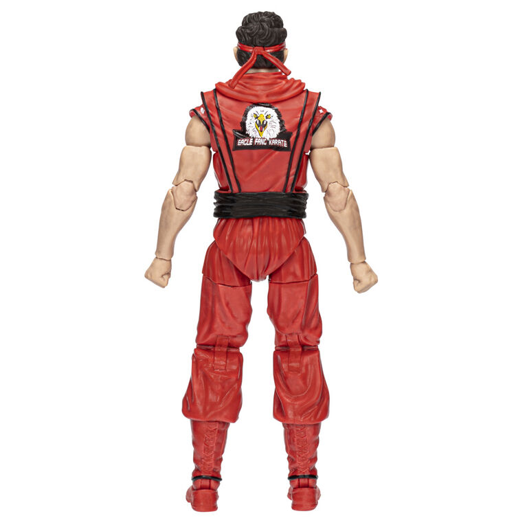 Power Rangers Lightning Collection, Mighty Morphin X Cobra Kai, figurine Miguel Diaz Red Eagle Ranger de 15 cm - Notre exclusivité