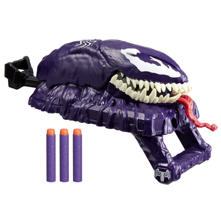 Marvel Spider-Man VenomVersus Marvel's Venom Strike Blaster, Nerf Spider-Man Roleplay Toy