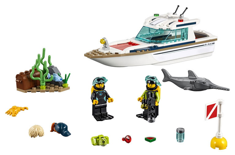 LEGO City Diving Yacht 60221 (148 pieces)