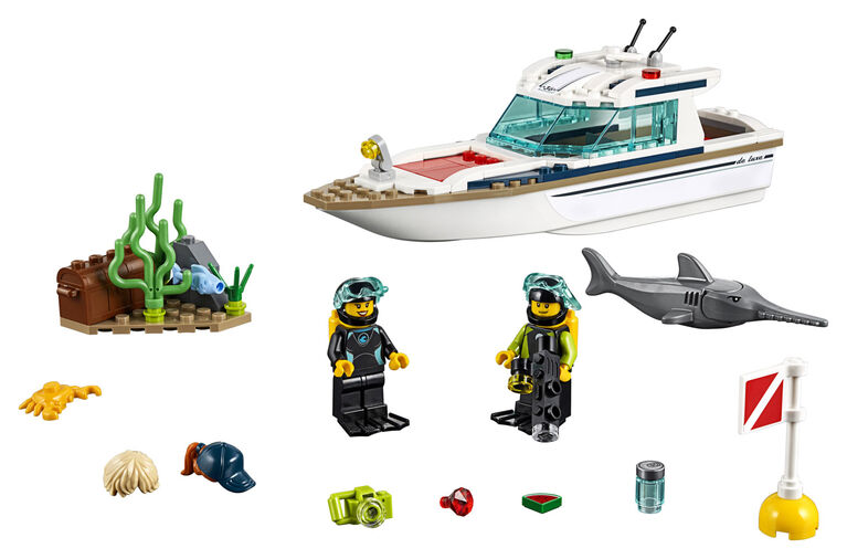 LEGO City Diving Yacht 60221 (148 pièces)