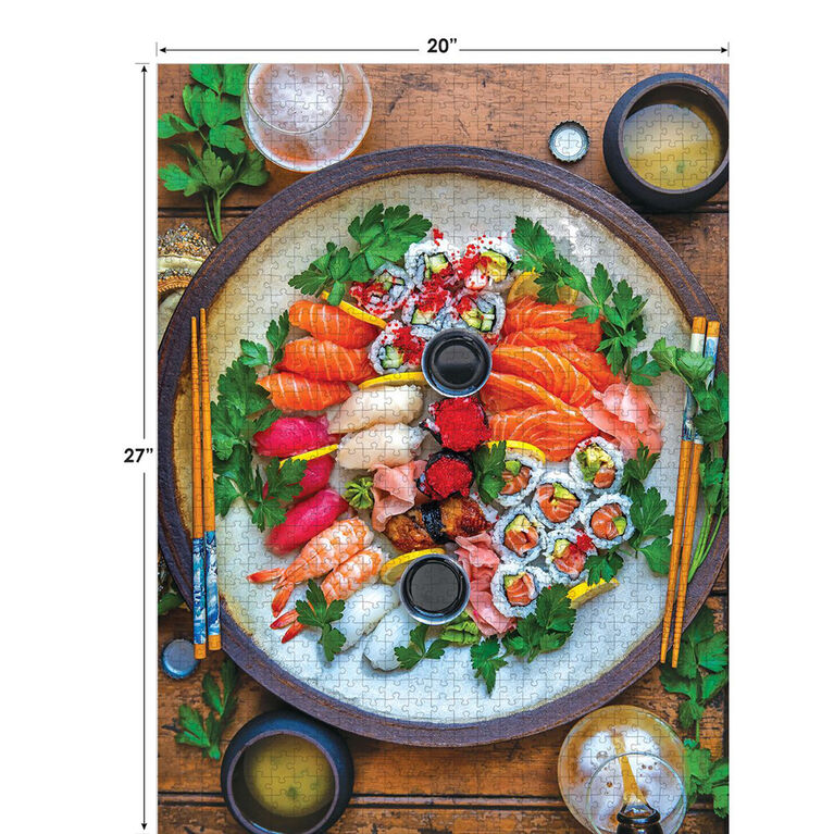 Dennis Prescott Cra-Z-Art Casse-têtes 1000pc - So Good Sushi