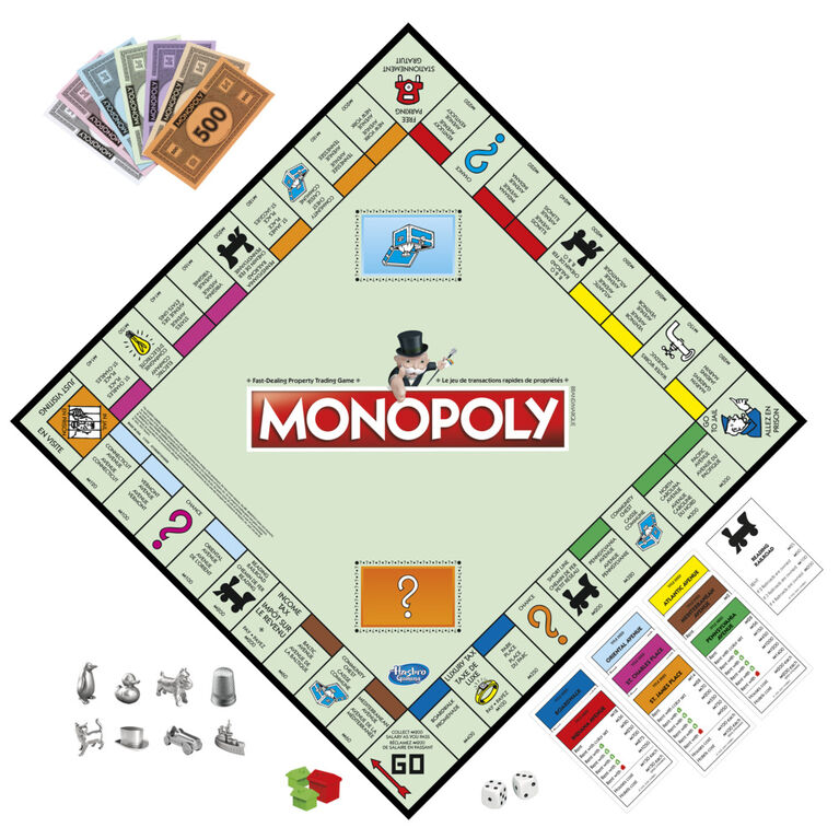 Jeu de plateau Monopoly Roblox, Monopoly