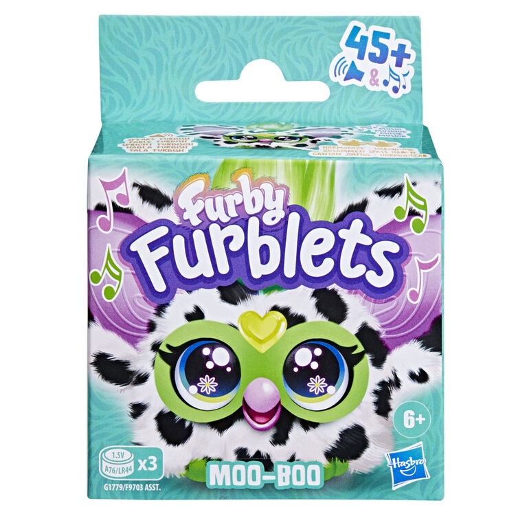 Furby Furblets Moo-Boo, mini vache en peluche