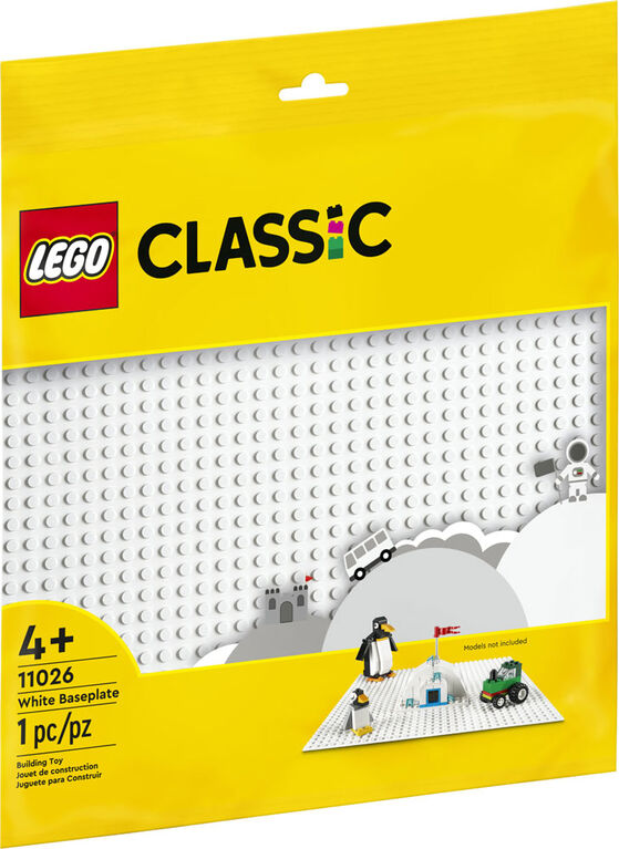 LEGO Classic Plaque de base blanche 11026 Ensemble de construction pour enfants (1 pièce)