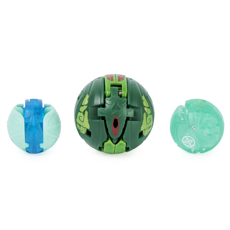 Bakugan Evolutions, Nillious with Nano Sledge and Lancer Platinum Power Up Pack