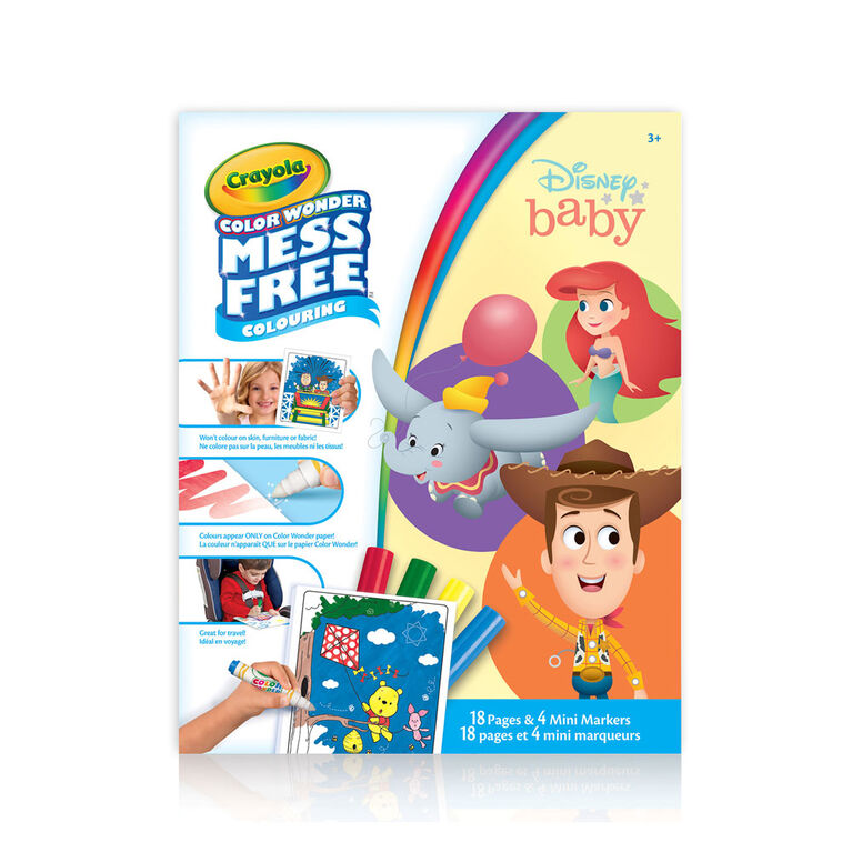 Crayola Color Wonder Mess Free Colouring Pages Mini Markers Disney Baby Toys R Us Canada With crayola color wonder, inks only appear on specially formulated color wonder paper—not skin, clothing, or furniture. crayola color wonder mess free colouring pages mini markers disney baby