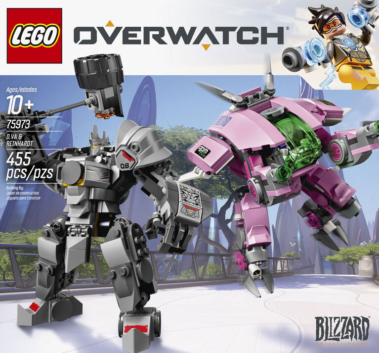 Lego Overwatch Dva Reinhardt 75973