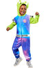 Rubies Alien Comfywear Hooded Jumpsuit for Kids, Unisex S/M