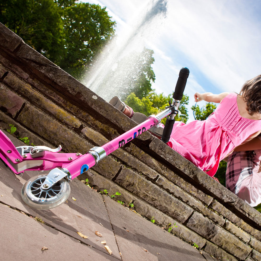 micro scooter sprite pink